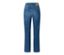Vue arrière du jean Angels « Lara » coupe droite, bleu moyen.