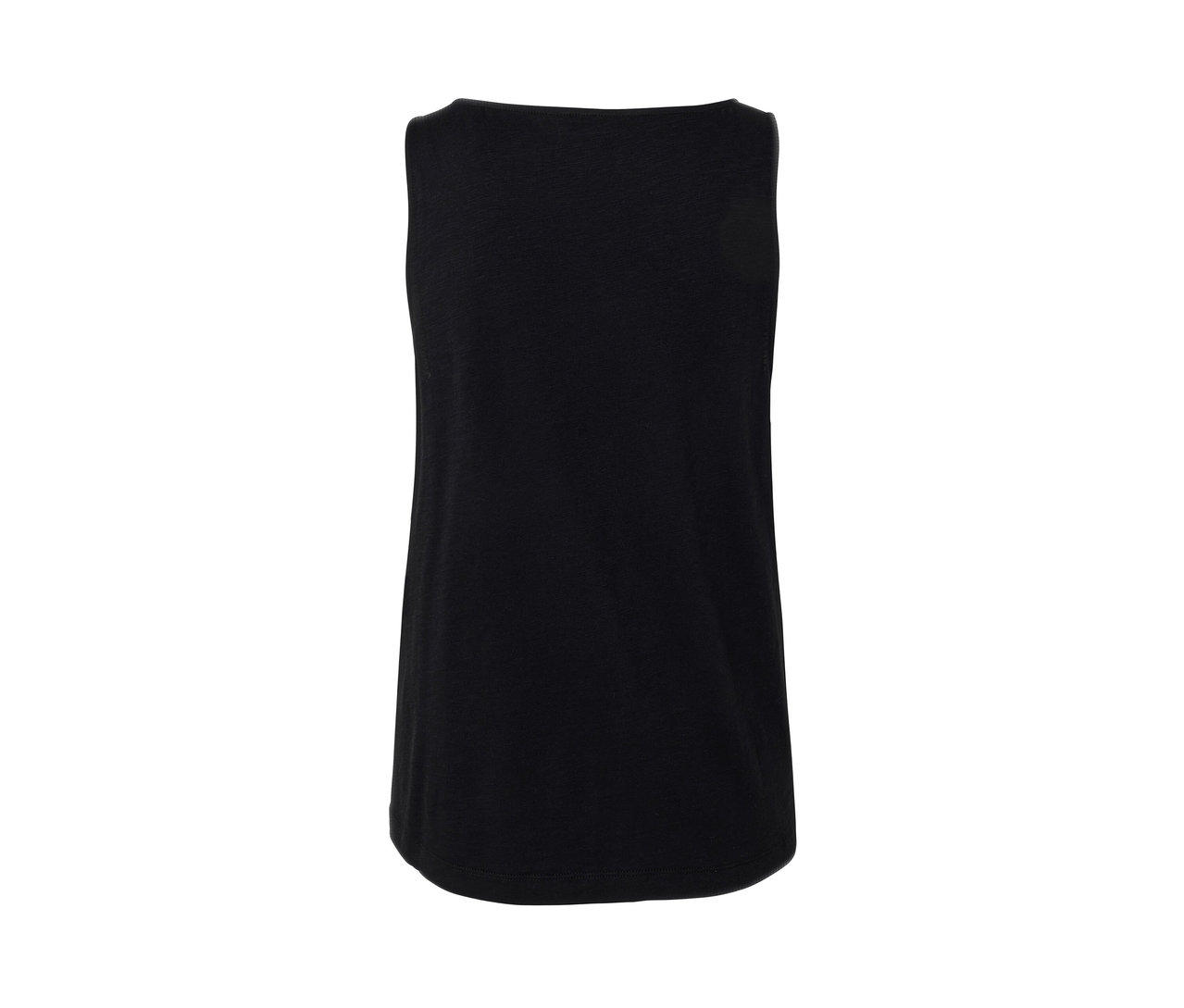 Haut noir en mélange de modal.