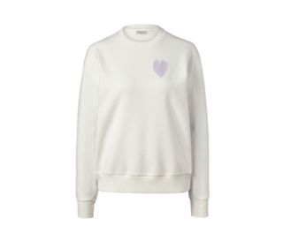 blanc à cœur lilas