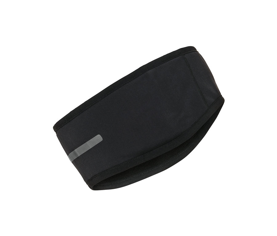 Bandeau de protection contre le vent noir.
