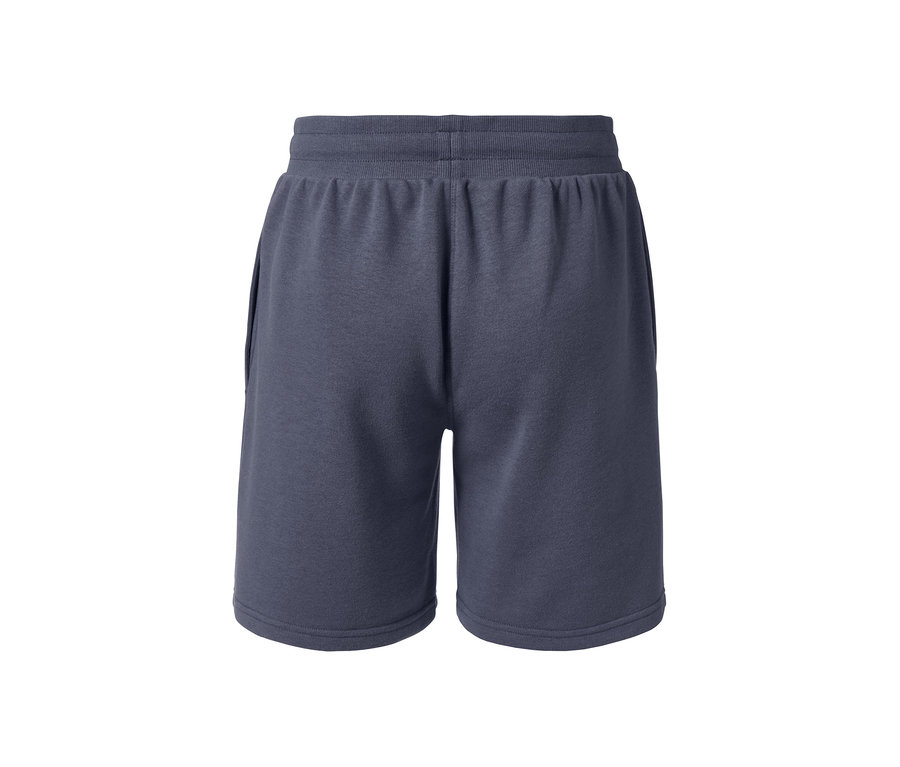 Short molletonné bleu.