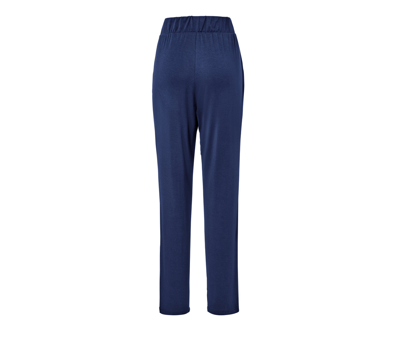 Pantalon en jersey bleu foncé.