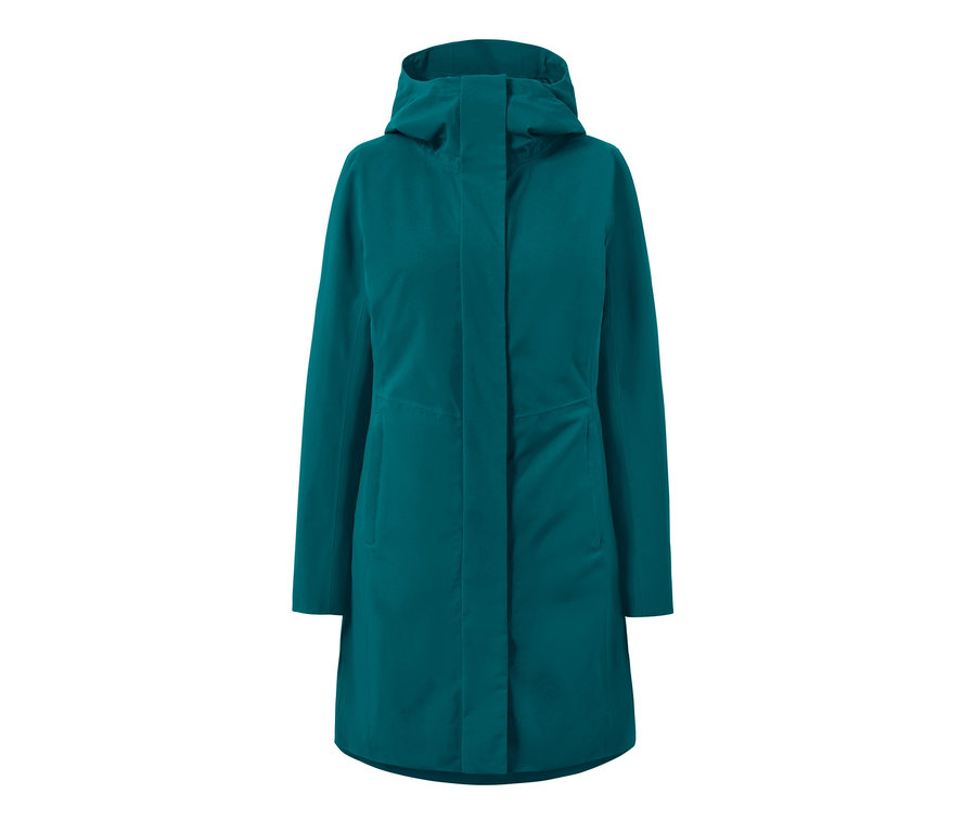 Manteau d’extérieur 3 en 1 pétrole avec gilet.