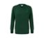 Pull à encolure en V, vert foncé - Jusqu'à la taille L 52/54