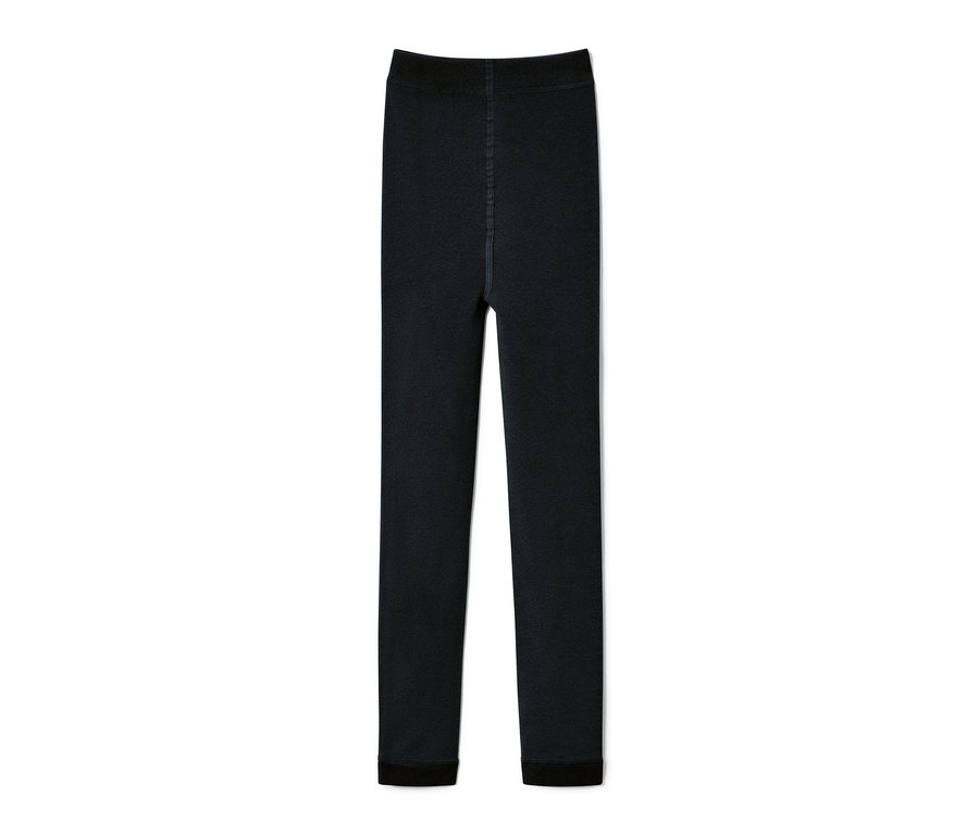Legging thermique pour enfants noir.
