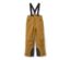 Pantalon de ski pour enfant, camel - Camel avec empiècements noirs