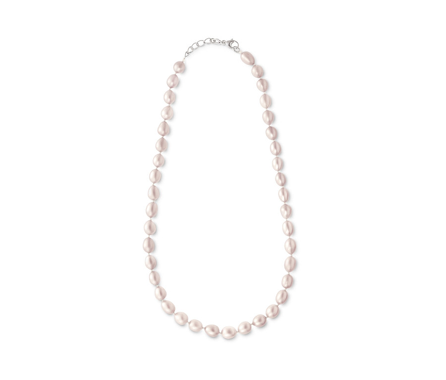 Collier en argent 925 et perles de culture d’eau douce.