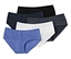 Cinq culottes de différentes couleurs.
