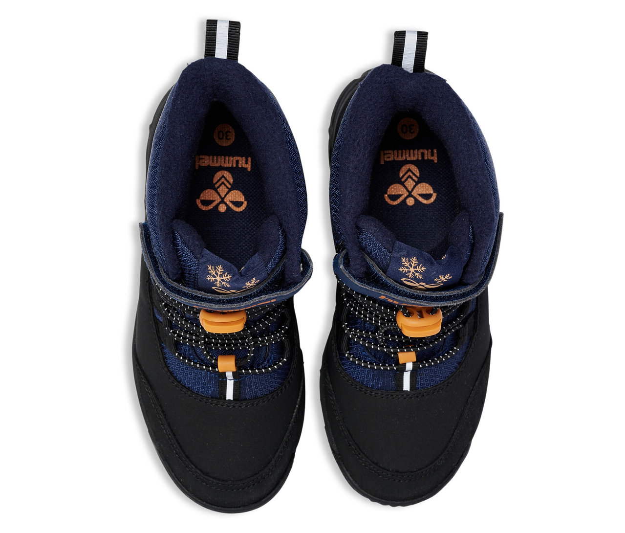Paire de bottes de neige Tex HUMMEL bleues.