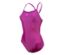 Maillot de bain pour femme Solid Lightdrop Back Bustier arena Feel, PURPLE WINE