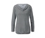 Noir avec imprimé à pois blancs et gris sur l’ensemble