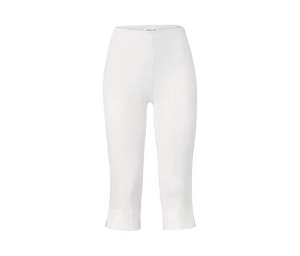 Un corsaire stretch blanc.