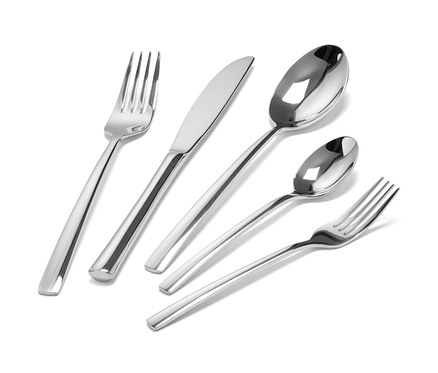 Ensemble de couverts, 20 pièces, couleur inox