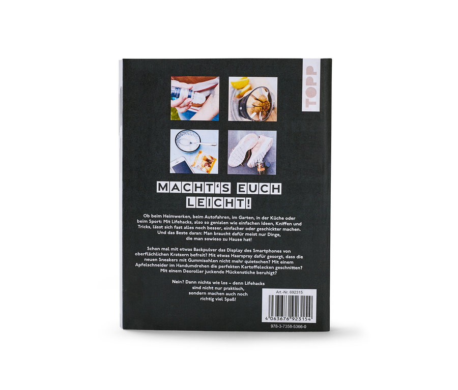 Livre « Trick 17 » avec des photos de hacks.