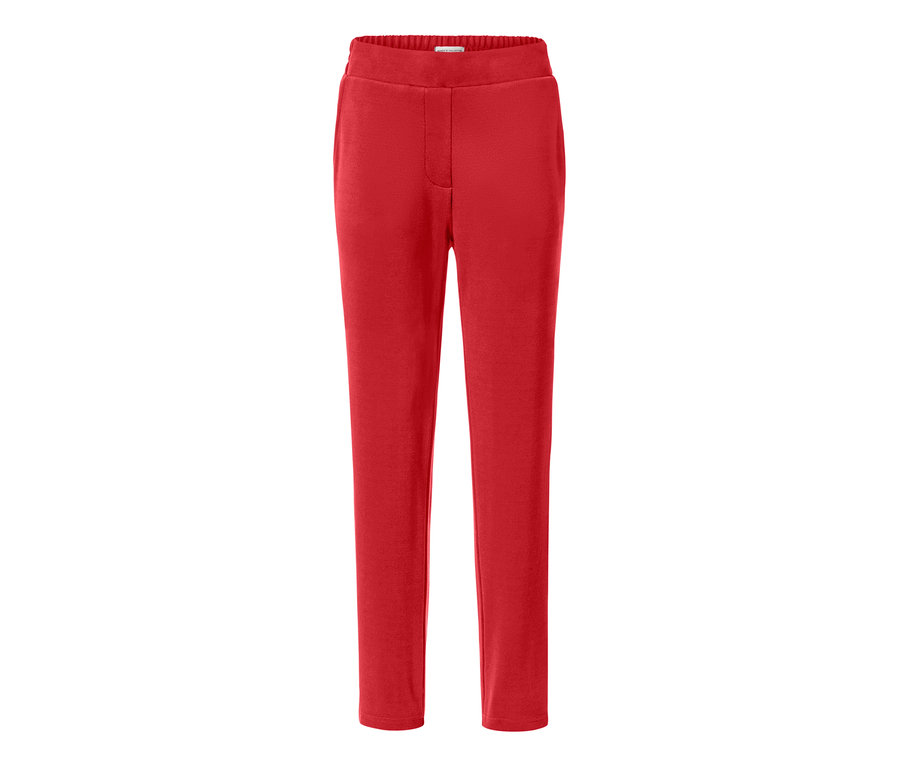 Pantalon de jogging rouge.