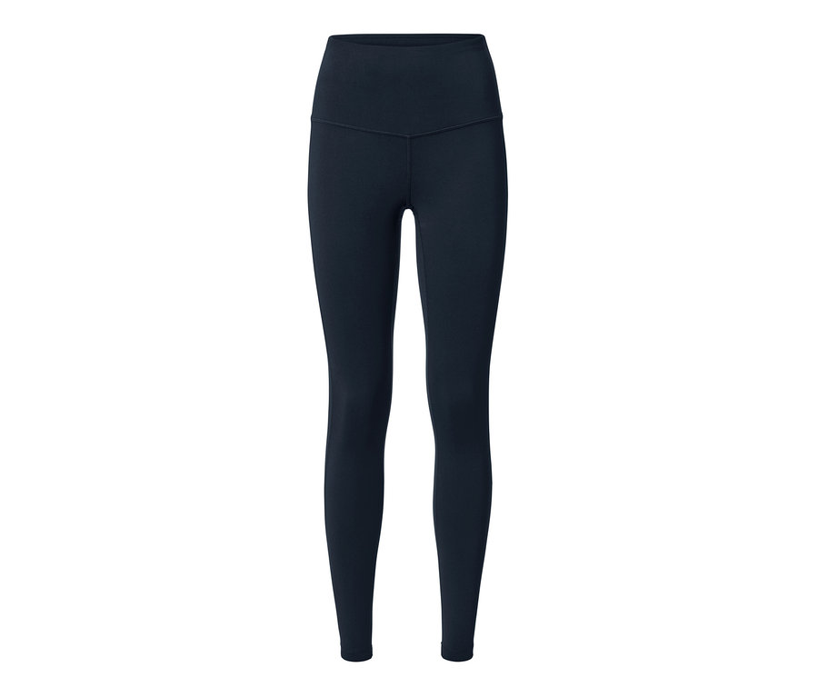 Legging de sport bleu marine.