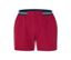Short de bain rouge.