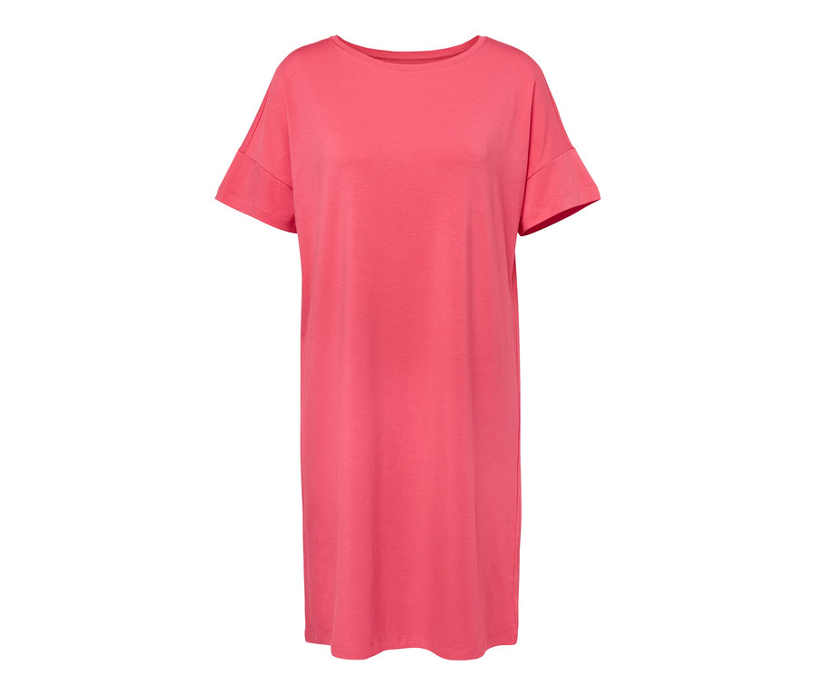 Chemise de nuit corail.