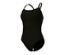 Gros plan du maillot de bain pour femme Solid Lightdrop Back Bustier arena Feel, BLACK-BLACK.