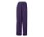 Pantalon palazzo structuré violet.
