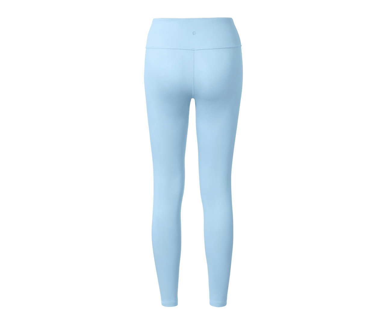 Legging de sport réversible bleu vu de derrière.