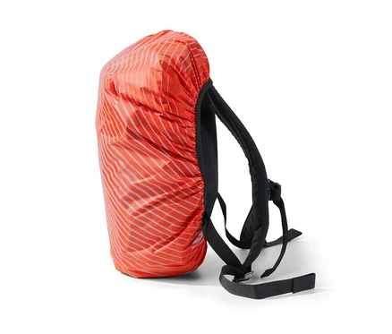 Sac à dos avec housse de pluie.