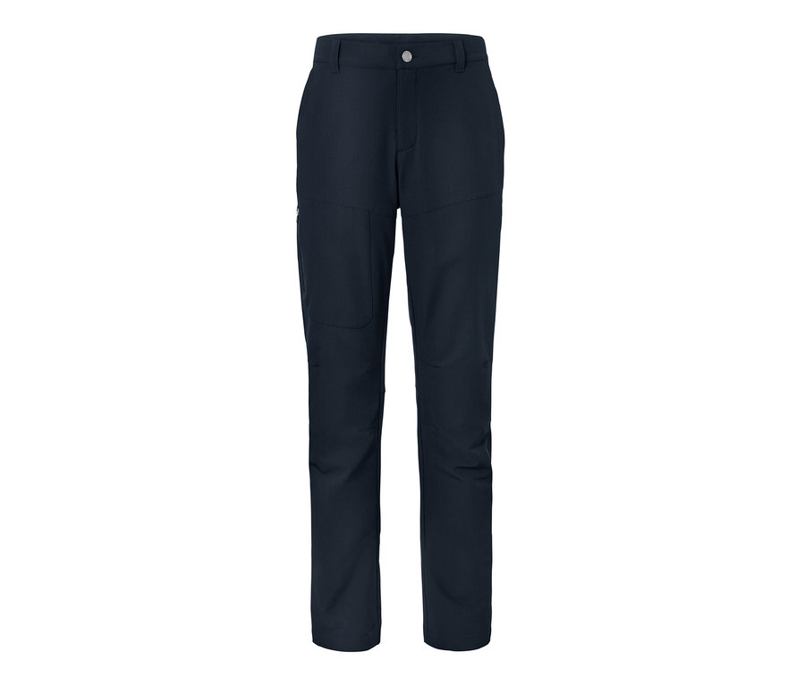 Pantalon thermique bleu marine.