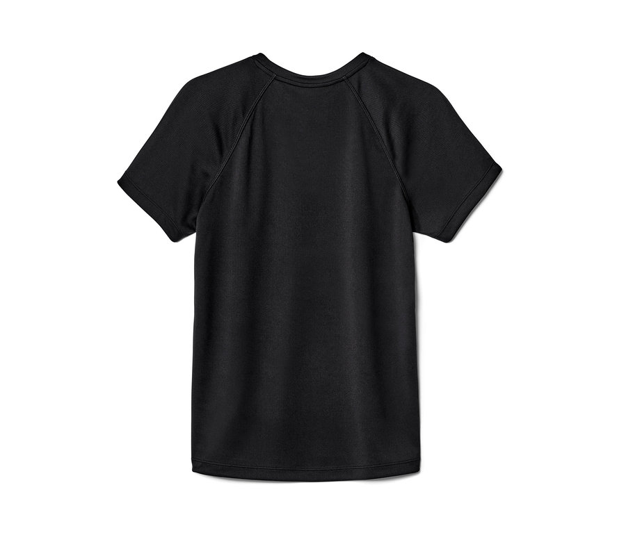T-shirt de sport noir pour enfant, 1 pièce d'un ensemble de 2.