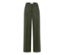 Pantalon en jersey vert chiné.