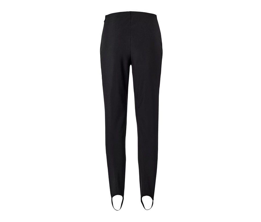 Legging de ski en softshell noir.