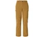 Pantalon d'extérieur doré avec fermeture éclair.
