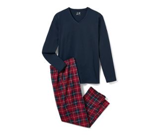 Bleu foncé et bordeaux