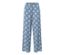 Pantalon palazzo à imprimé intégral.