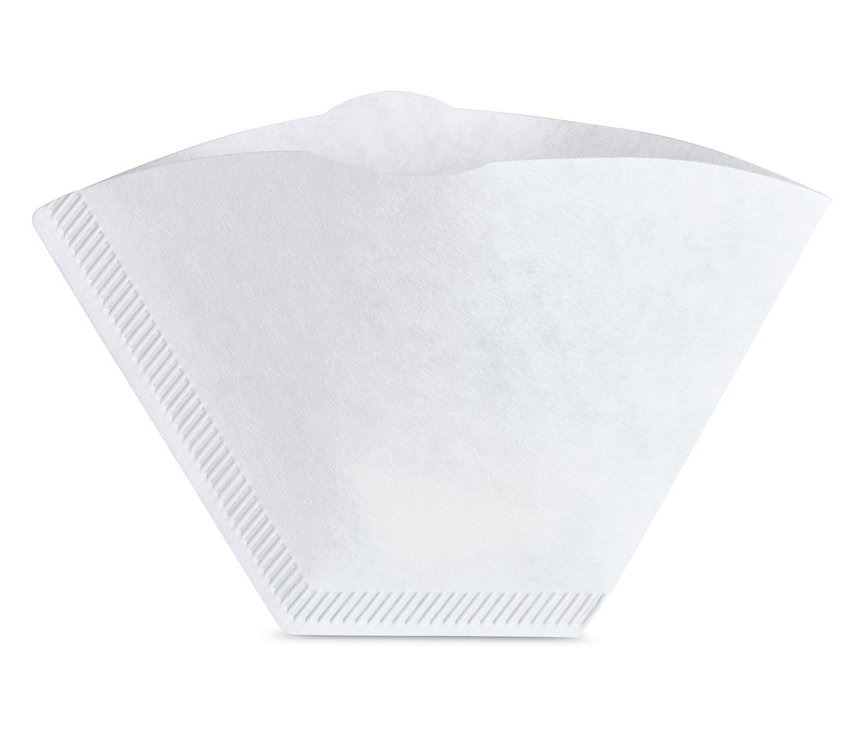 Un filtre à café en papier blanc, taille 101.