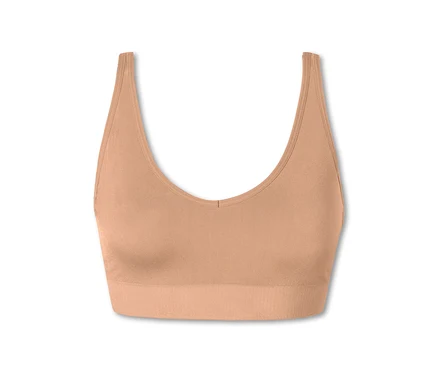 Brassière douce SCHIESSER avec coussinets, beige.