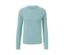 T-shirt technique manches longues, bleu clair - bleu