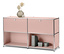 Buffet en métal « CN3 » à 2 abattants amovibles, vieux rose - /img/gwQ32BHs/64/image.jpeg