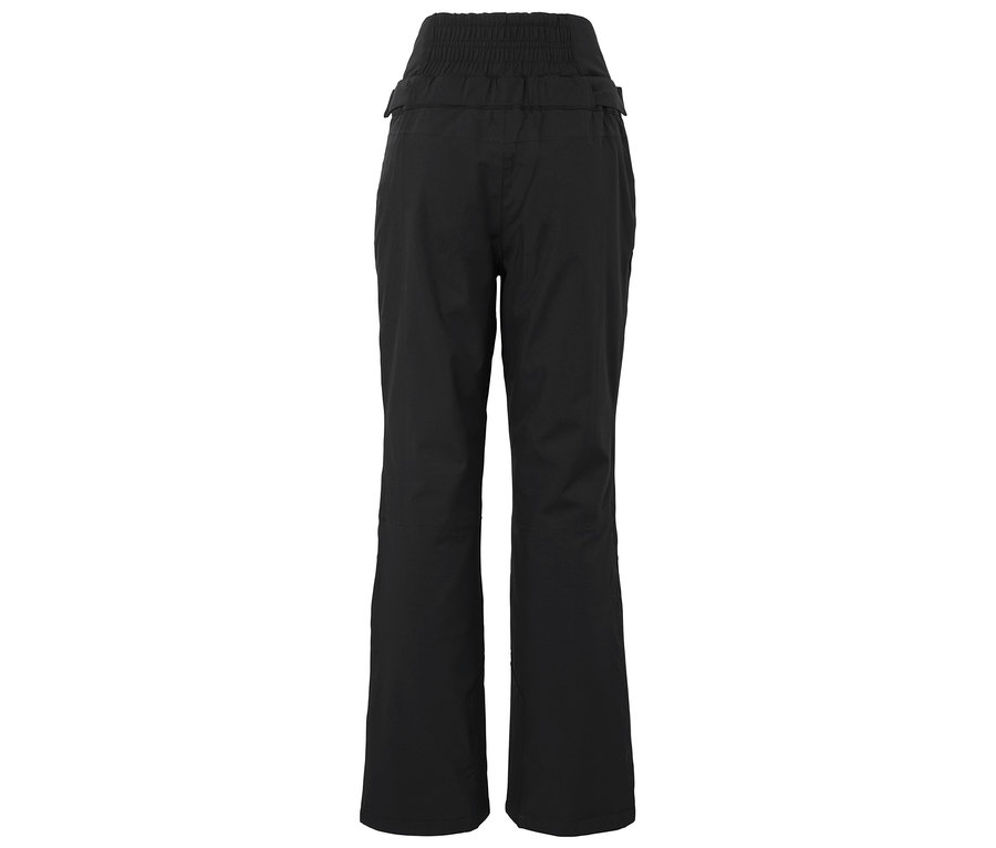 Pantalon de ski noir à taille haute.