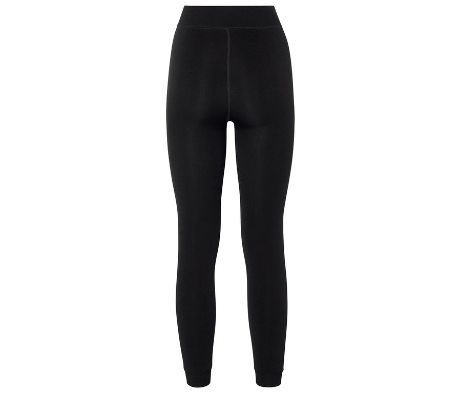Leggings noirs, vue arrière.
