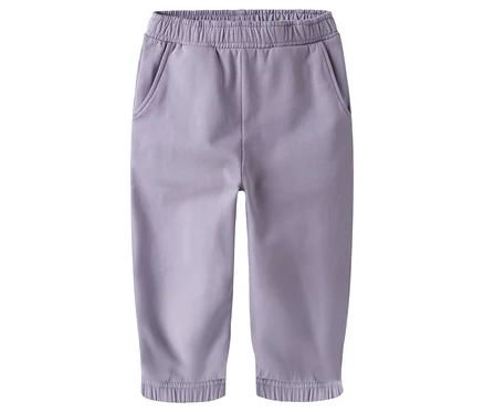Un pantalon de survêtement NAME IT violet sur un fond blanc.