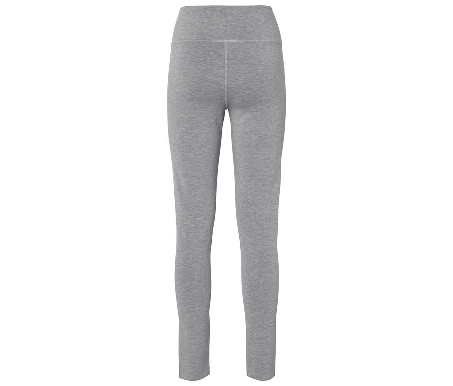 Leggings gris taille haute.