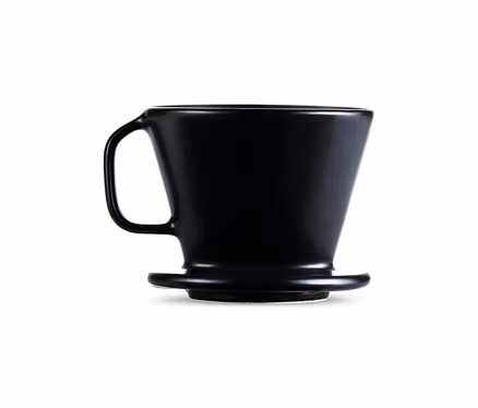 Filtre à café manuel noir, taille 101.
