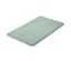 Un tapis de bain vert, env. 100 x 60 cm.
