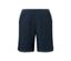 Short de sport bleu marine.