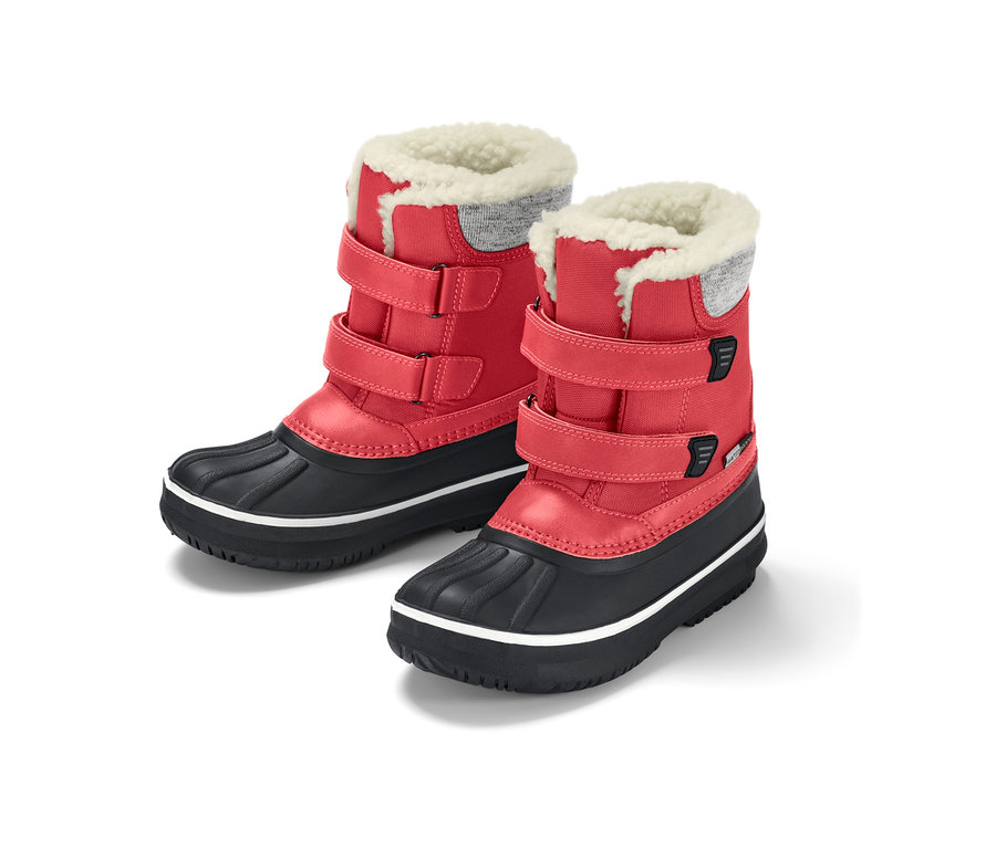 Bottes pour tous les temps enfant, rouges.