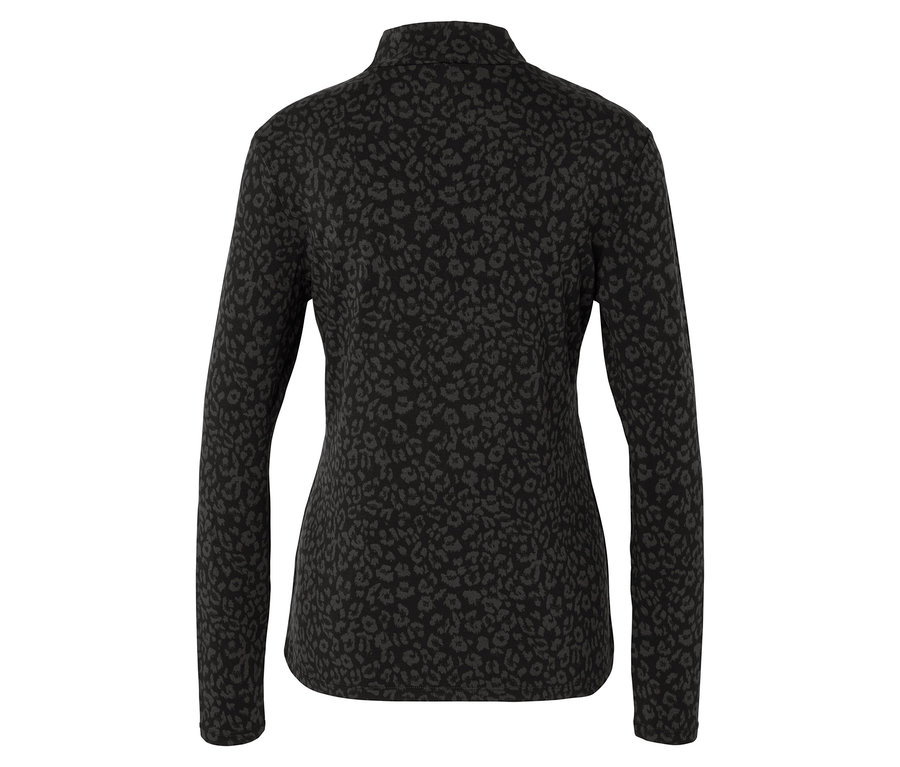 Sweat-shirt à manches longues pour femmes avec motif animalier.
