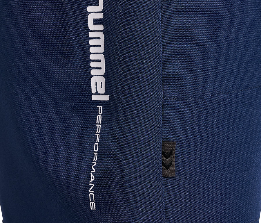 Short d’entraînement HUMMEL HMLJR Pulse bleu.