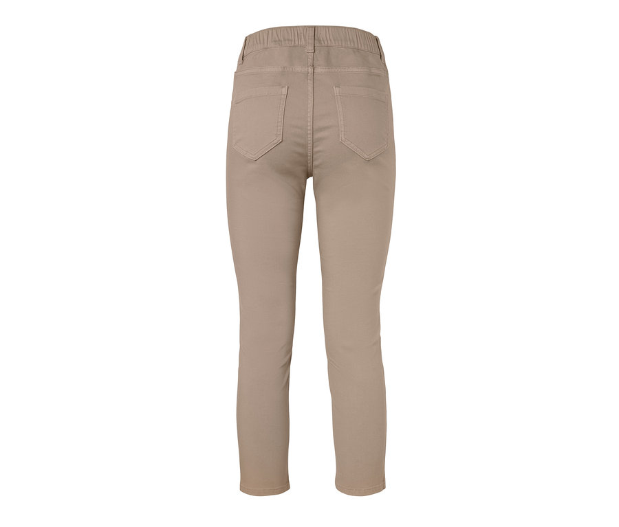 Tregging 7/8 beige, vue arrière.