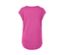T-shirt de sport rose vif.