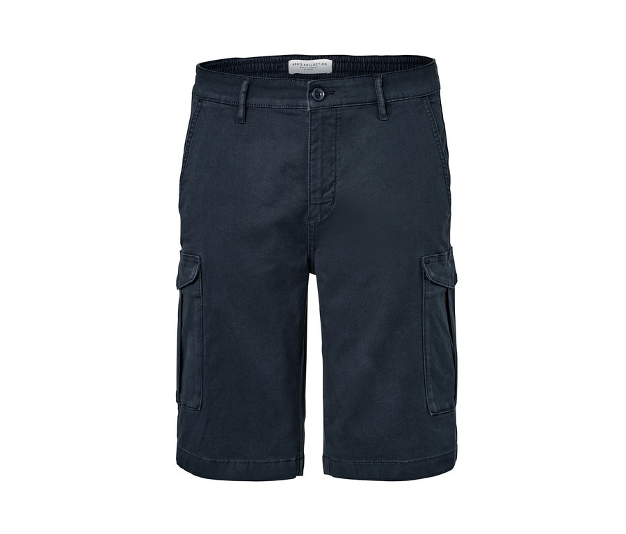 Short cargo bleu marine.